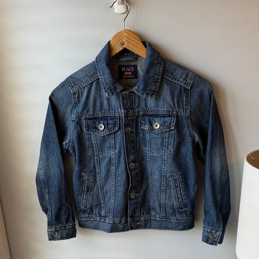 Child’s Place Girls Dark Wash Jean Denim Jacket‎